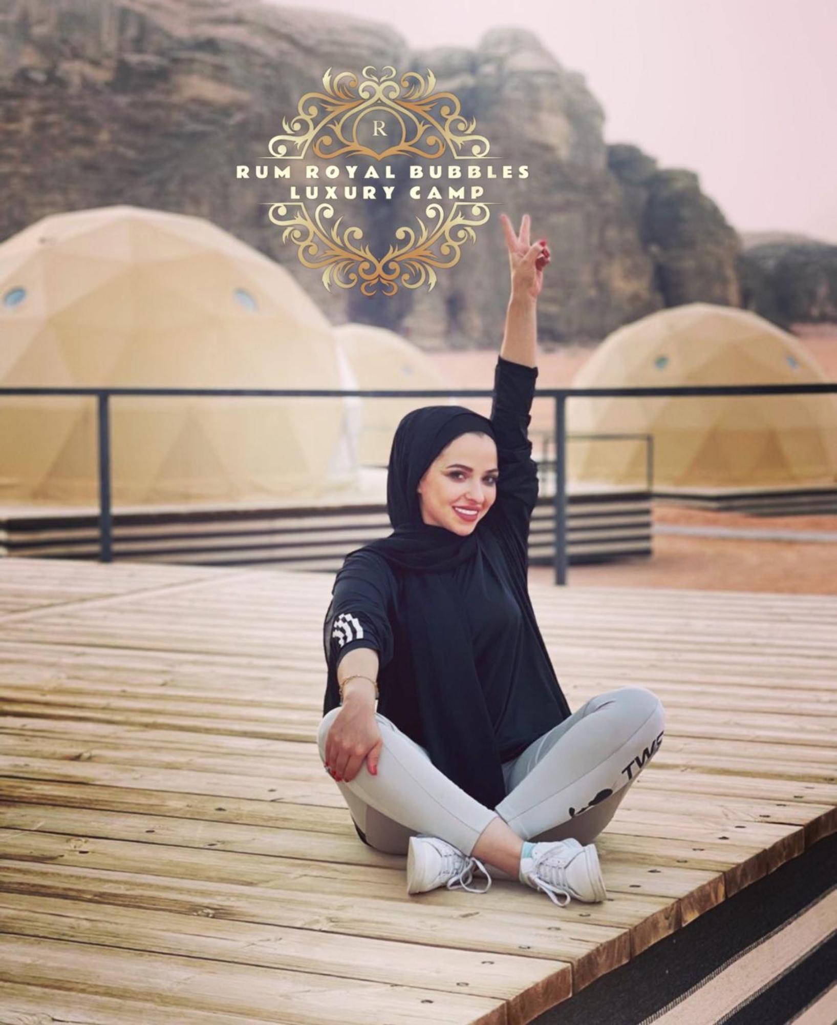 Rum Royal Bubbles Luxury Camp Apartment Wadi Rum Bagian luar foto