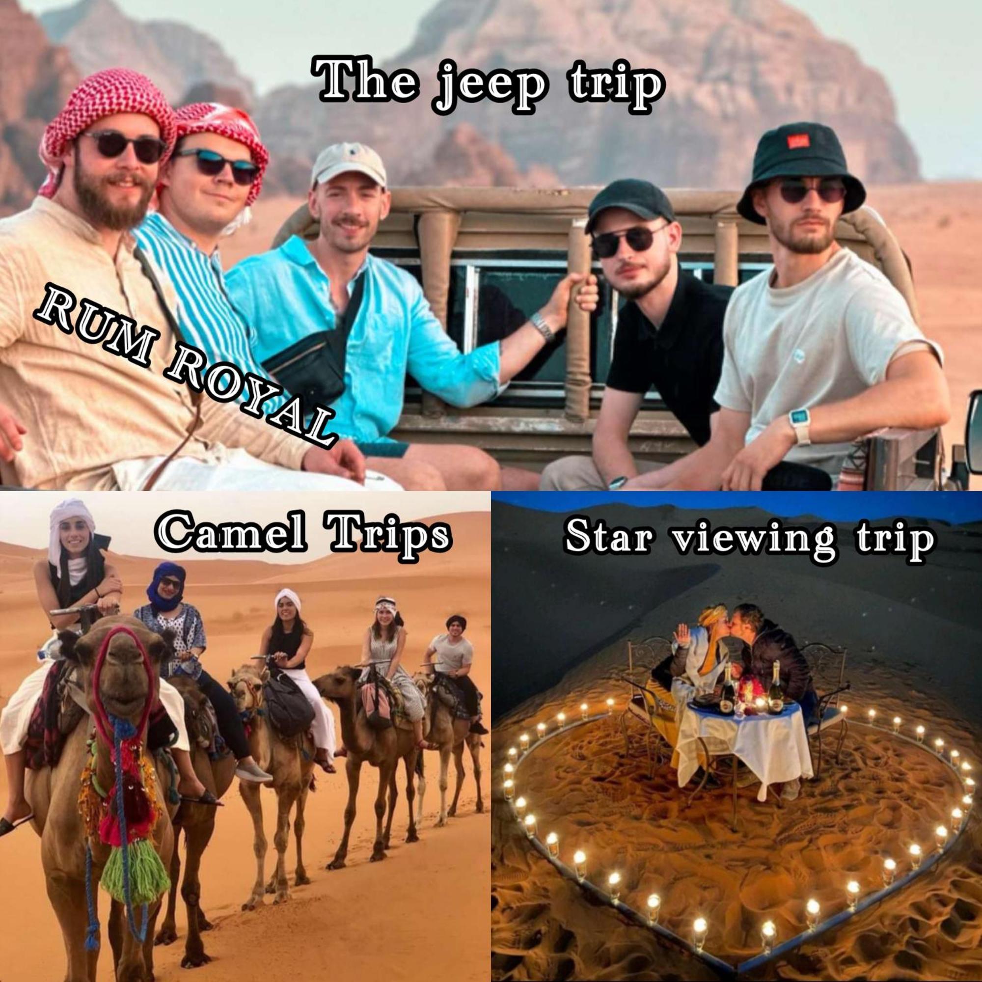 Rum Royal Bubbles Luxury Camp Apartment Wadi Rum Bagian luar foto
