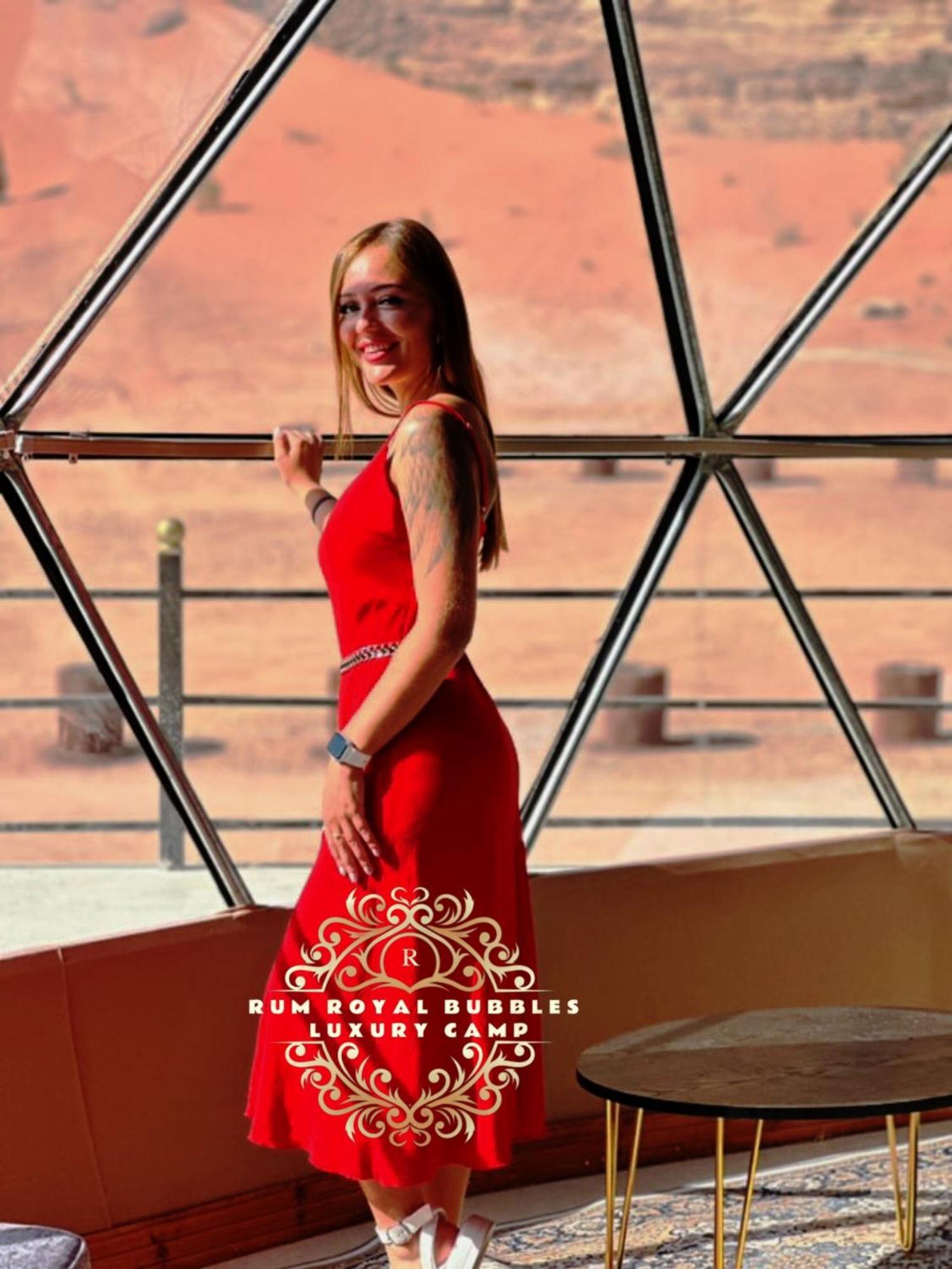 Rum Royal Bubbles Luxury Camp Apartment Wadi Rum Bagian luar foto